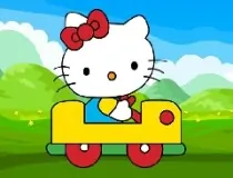 Cute Kitty Car Jigsaw