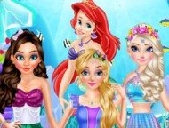 Princess Mermaid Style M...