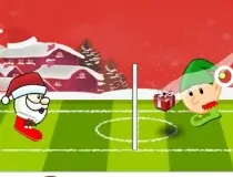 Santa Winter Head Soccer